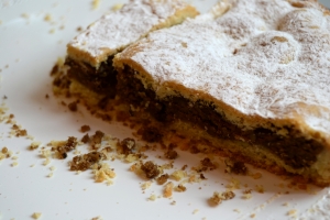 Torta alle noci e ricotta