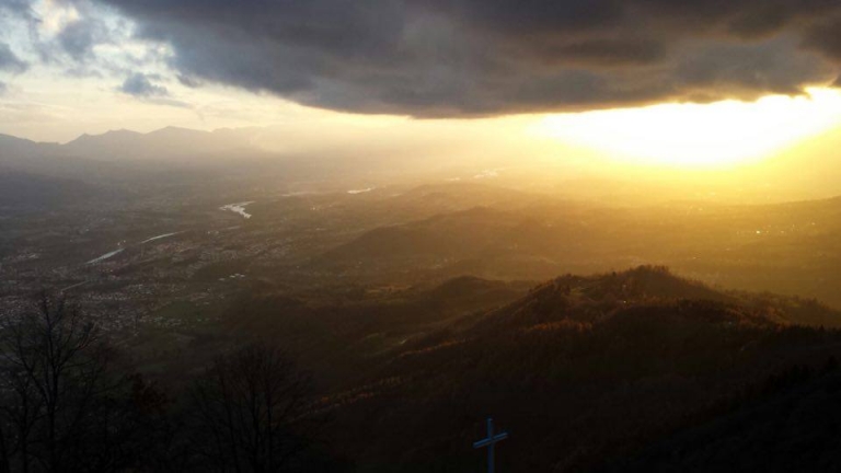 Col di Roanza e la Chiesetta di San Michele